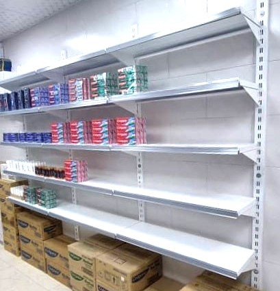قفسه آسان نصب (فروشگاهی و سوپرمارکتی )